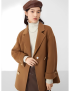 JUZUI Suit Collar Shape Coat